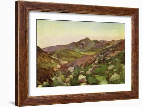 Jericho in the Holy Land c1910-Harold Copping-Framed Giclee Print