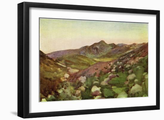 Jericho in the Holy Land c1910-Harold Copping-Framed Giclee Print