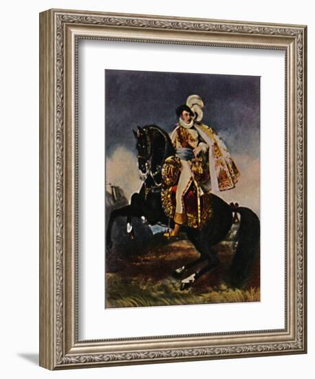 'Jerome Bonaparte 1784-1860. - Gemälde von Gros', 1934-Unknown-Framed Giclee Print