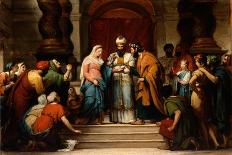 The Marriage of the Virgin, 1833-Jerome Martin Langlois-Mounted Giclee Print
