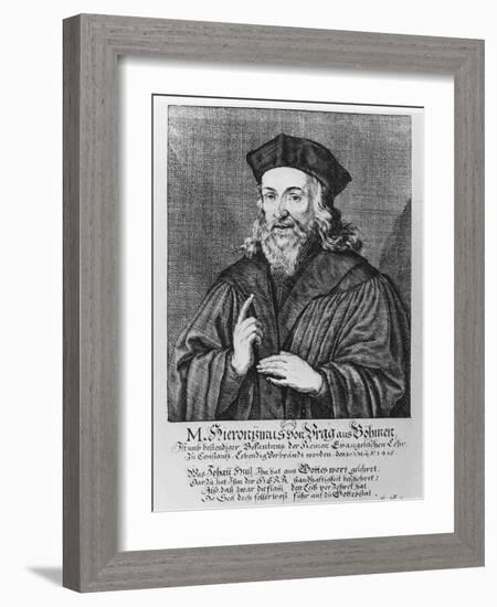 Jerome of Prague-null-Framed Giclee Print