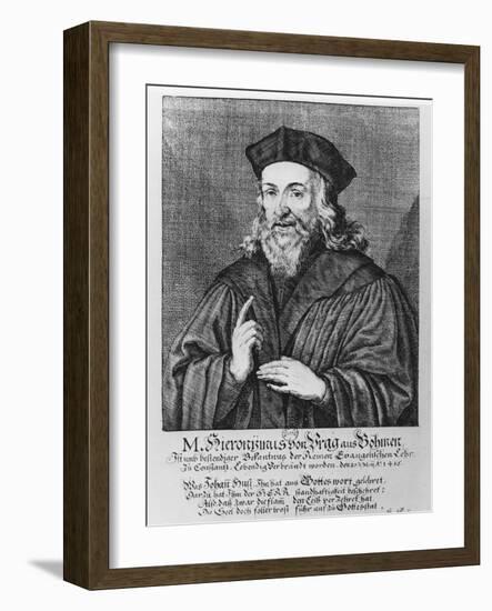 Jerome of Prague-null-Framed Giclee Print