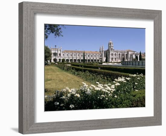 Jeronimos Monastery, Lisbon, Portugal-Peter Thompson-Framed Photographic Print