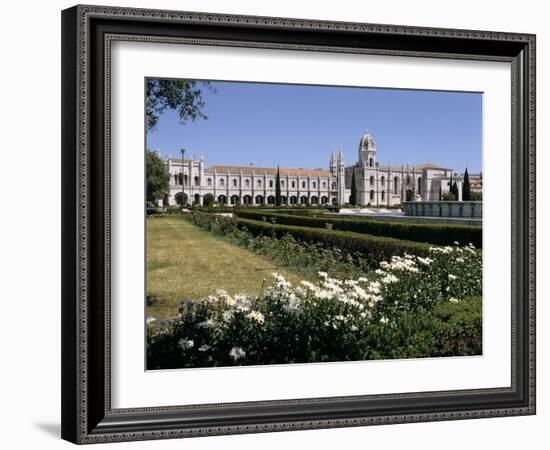 Jeronimos Monastery, Lisbon, Portugal-Peter Thompson-Framed Photographic Print