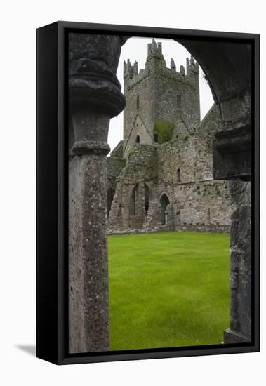 Jerpoint Abbey, County Kilkenny, Leinster, Republic of Ireland (Eire), Europe-Nico Tondini-Framed Premier Image Canvas