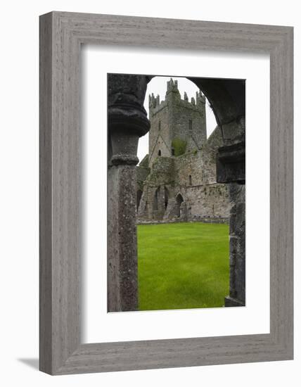 Jerpoint Abbey, County Kilkenny, Leinster, Republic of Ireland (Eire), Europe-Nico Tondini-Framed Photographic Print