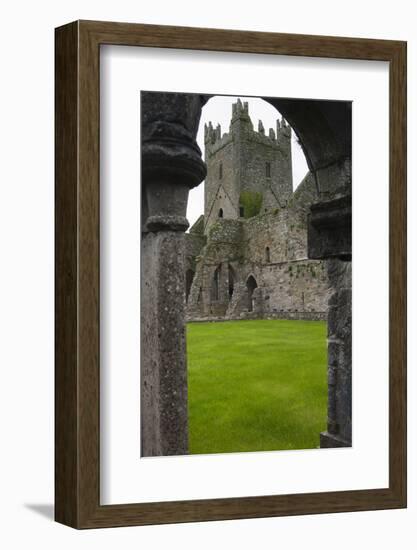 Jerpoint Abbey, County Kilkenny, Leinster, Republic of Ireland (Eire), Europe-Nico Tondini-Framed Photographic Print