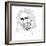 Jerry Garcia-Logan Huxley-Framed Art Print