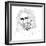Jerry Garcia-Logan Huxley-Framed Art Print