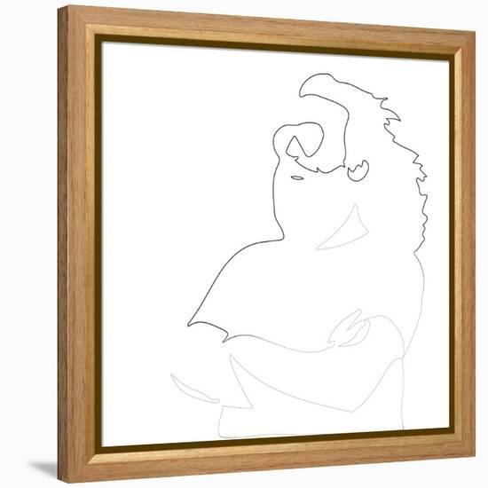 Jerry Garcia-Logan Huxley-Framed Stretched Canvas