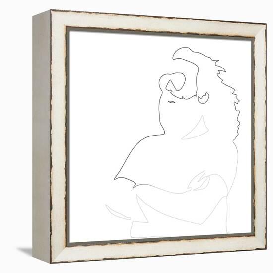 Jerry Garcia-Logan Huxley-Framed Stretched Canvas