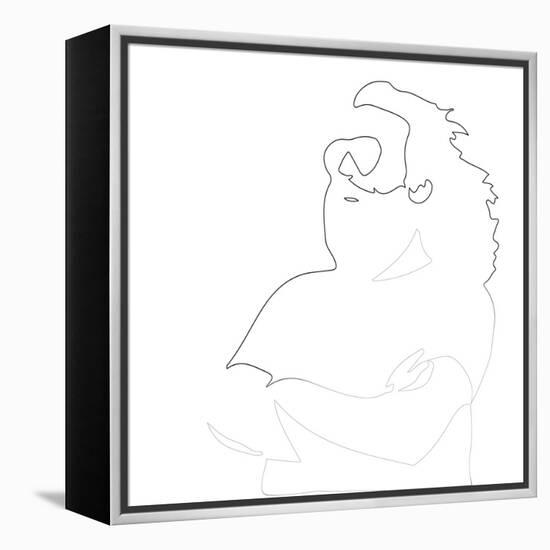 Jerry Garcia-Logan Huxley-Framed Stretched Canvas