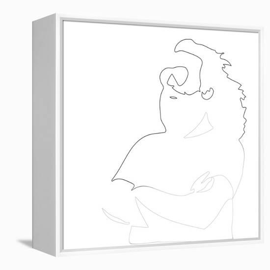 Jerry Garcia-Logan Huxley-Framed Stretched Canvas