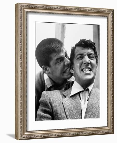 Jerry Lewis, Dean Martin-null-Framed Photographic Print