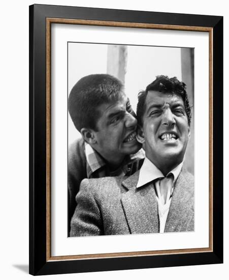 Jerry Lewis, Dean Martin-null-Framed Photographic Print