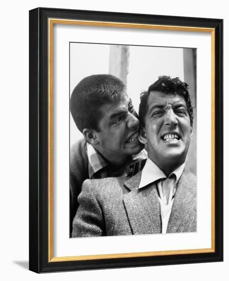 Jerry Lewis, Dean Martin-null-Framed Photographic Print