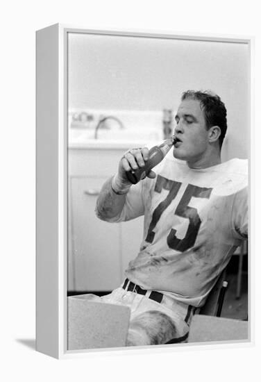 Jerry Mays of Kansas City Chiefs During Halftime, Superbowl I, Los Angeles, CA, January 15, 1967-Bill Ray-Framed Premier Image Canvas