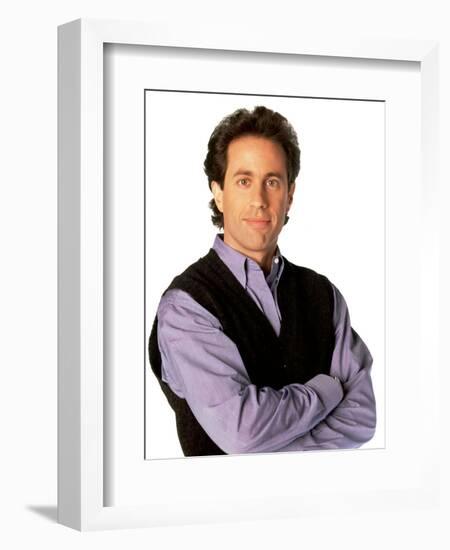 JERRY SEINFELD. "Seinfeld" [1990].-null-Framed Premium Photographic Print