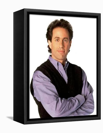 JERRY SEINFELD. "Seinfeld" [1990].-null-Framed Premier Image Canvas