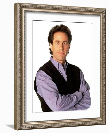 JERRY SEINFELD. "Seinfeld" [1990].-null-Framed Photographic Print