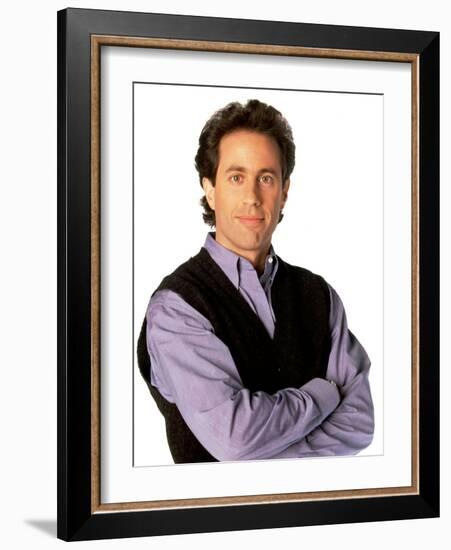 JERRY SEINFELD. "Seinfeld" [1990].-null-Framed Photographic Print