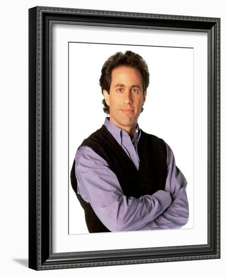 JERRY SEINFELD. "Seinfeld" [1990].-null-Framed Photographic Print