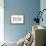 Jersey City, New Jersey - 551 Area Code (Blue)-Lantern Press-Framed Stretched Canvas displayed on a wall