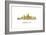 Jersey City New Jersey Skyline-Marlene Watson-Framed Giclee Print