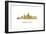 Jersey City New Jersey Skyline-Marlene Watson-Framed Giclee Print