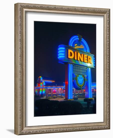 Jersey Diner-Steven Maxx-Framed Photographic Print