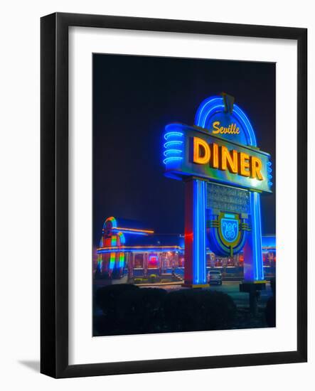 Jersey Diner-Steven Maxx-Framed Photographic Print