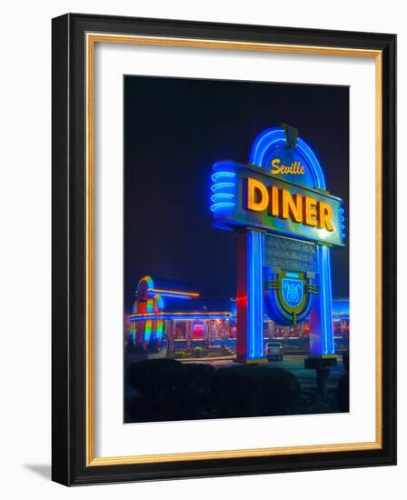 Jersey Diner-Steven Maxx-Framed Photographic Print