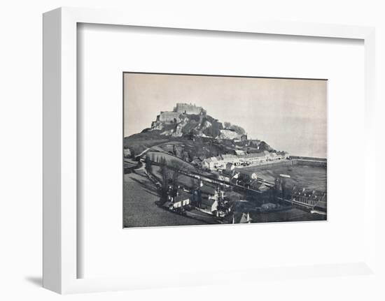 'Jersey - Gorey, and Mont Orgueil Castle', 1895-Unknown-Framed Photographic Print