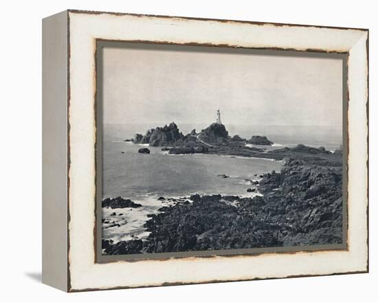 Jersey - La Corbiere Rock and Lighthouse', 1895-Unknown-Framed Premier Image Canvas