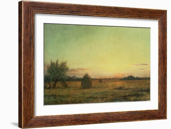 Jersey Meadows-Martin Johnson Heade-Framed Giclee Print