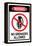 Jersey Shore No Grenades Allowed-null-Framed Stretched Canvas