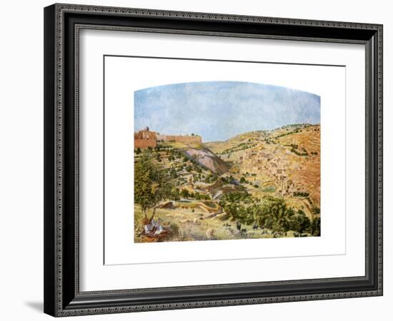 Jerusalem, 1854-1855-Thomas Seddon-Framed Premium Giclee Print