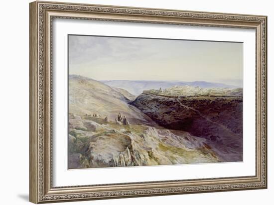 Jerusalem, 1865-Edward Lear-Framed Giclee Print