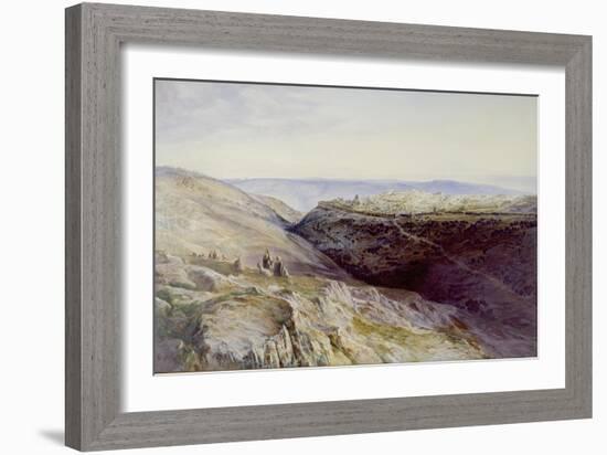 Jerusalem, 1865-Edward Lear-Framed Giclee Print