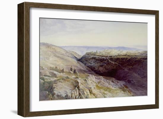 Jerusalem, 1865-Edward Lear-Framed Giclee Print