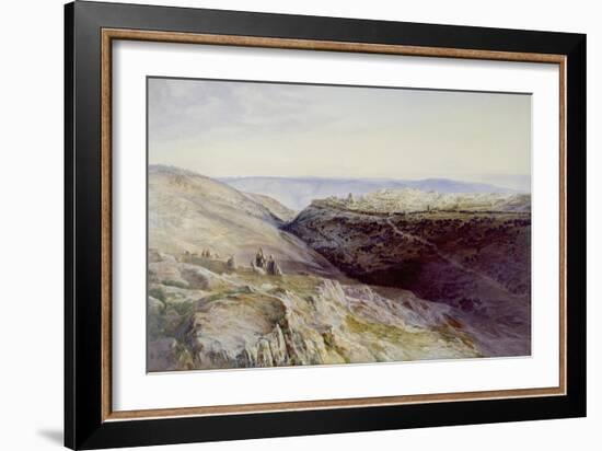 Jerusalem, 1865-Edward Lear-Framed Giclee Print