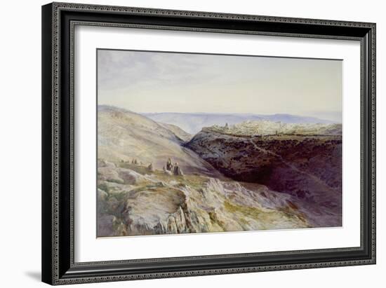 Jerusalem, 1865-Edward Lear-Framed Giclee Print