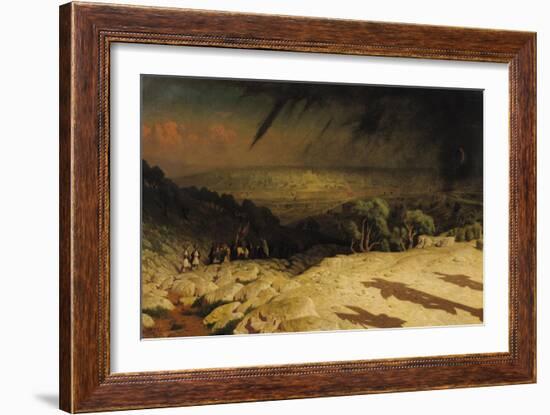 Jerusalem 1867-Jean Leon Gerome-Framed Giclee Print