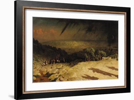 Jerusalem 1867-Jean Leon Gerome-Framed Giclee Print