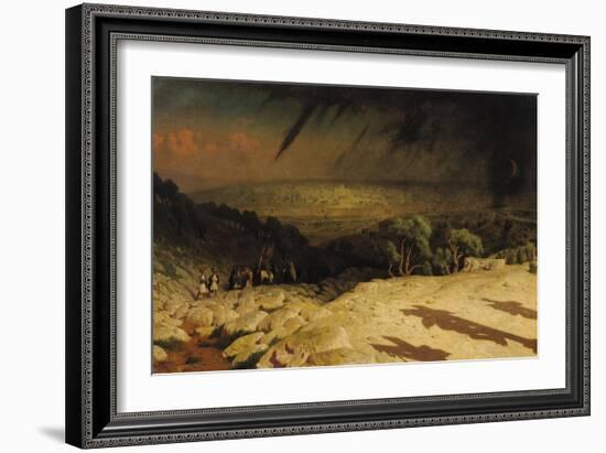 Jerusalem 1867-Jean Leon Gerome-Framed Giclee Print