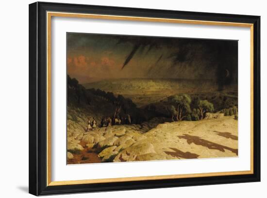 Jerusalem 1867-Jean Leon Gerome-Framed Giclee Print