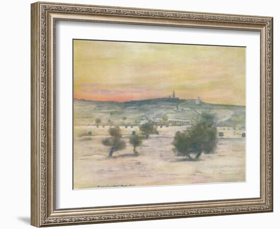 'Jerusalem', 1903-Mortimer L Menpes-Framed Giclee Print