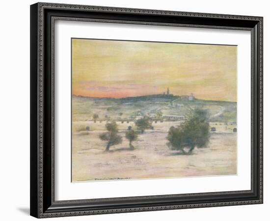 'Jerusalem', 1903-Mortimer L Menpes-Framed Giclee Print