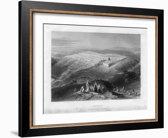 Jerusalem, 19th Century-null-Framed Giclee Print