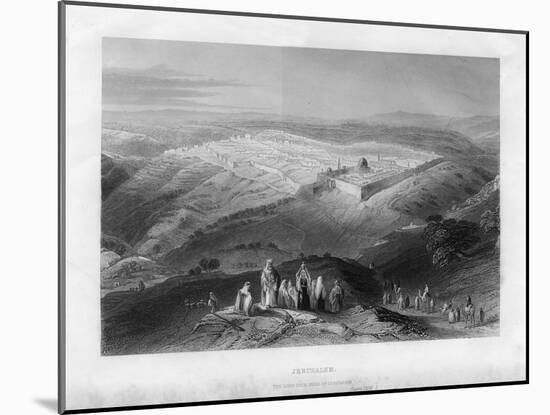 Jerusalem, 19th Century-null-Mounted Giclee Print